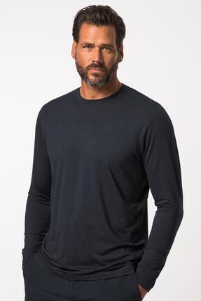 Hommes T-shirt de bain. Manches longues col rond et protection UV 50+