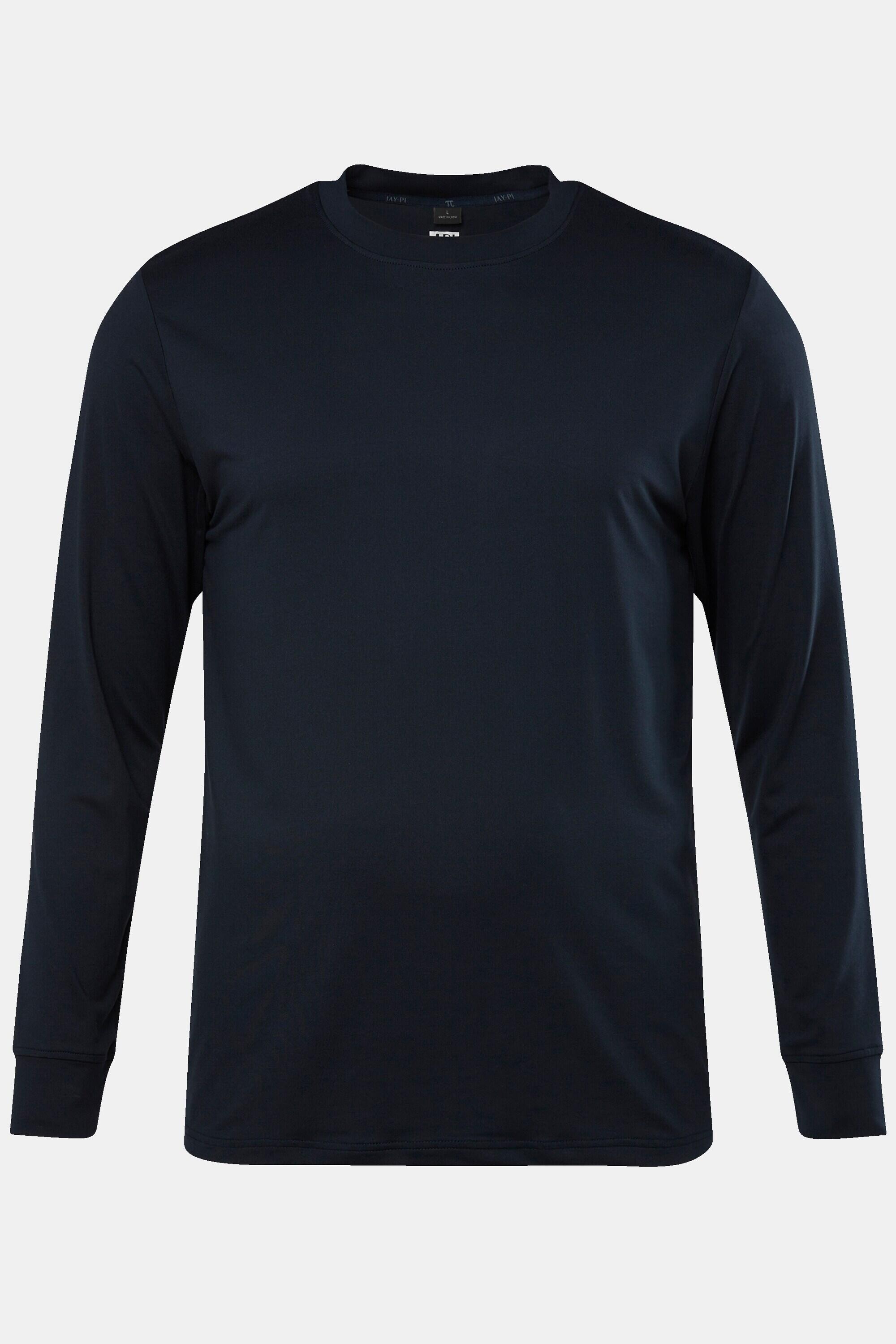 Heren Shirt met lange mouwen ronde hals UV-bescherming 50+ 6/7