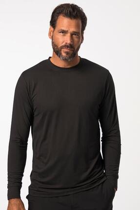 Hommes T-shirt de bain. Manches longues col rond et protection UV 50+