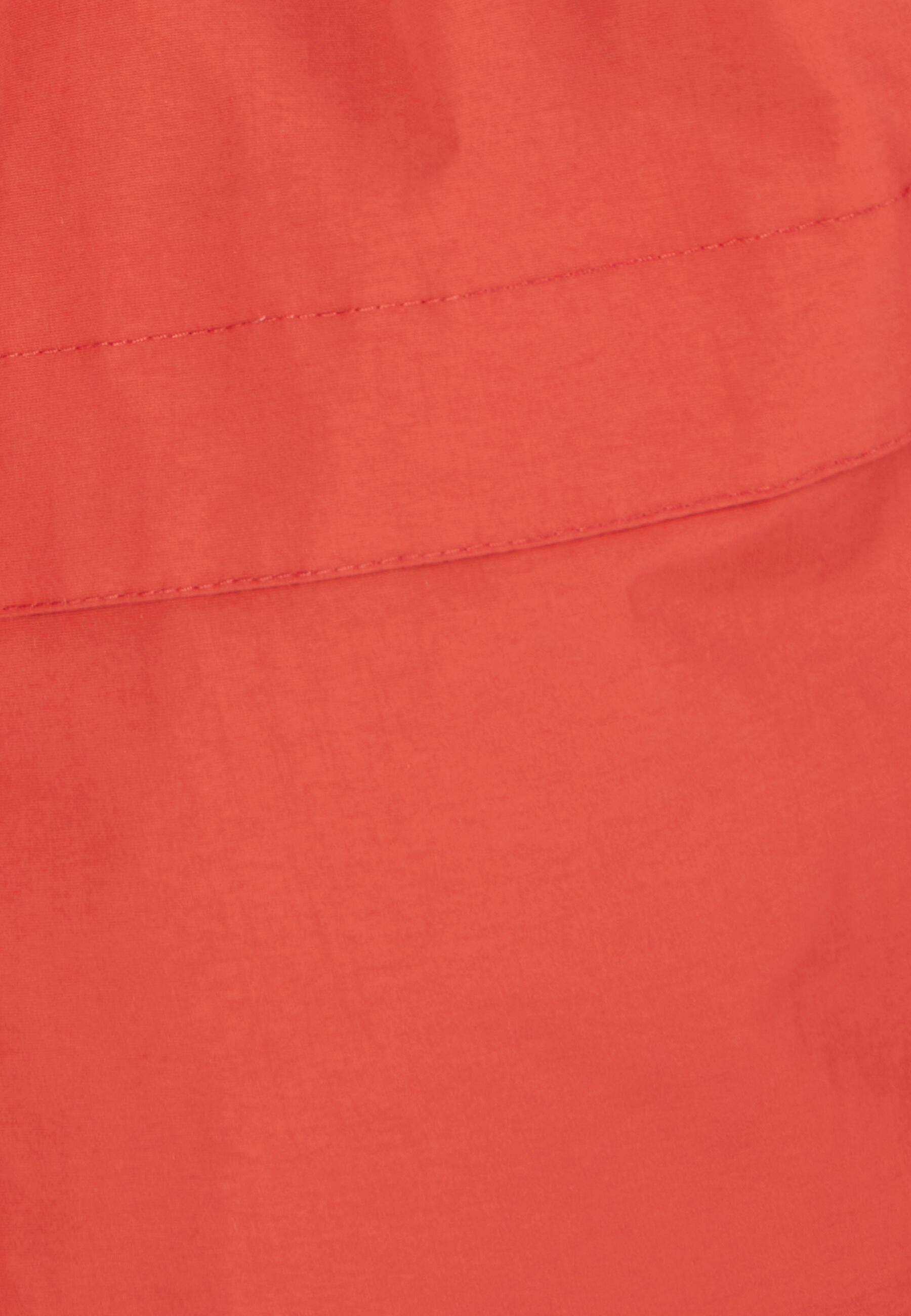 Parka de détente légère - Rouge - Capuche - Manches longues 5/5