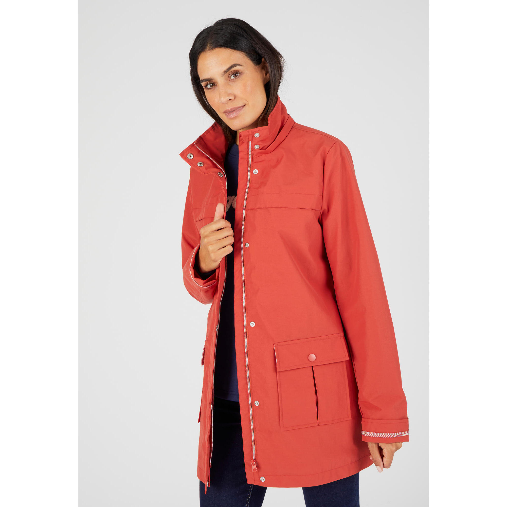 Damart - Parka De Détente Légère - Rouge - Capuche - Manches Longues - Parka - Rouge - M    40 - Decathlon