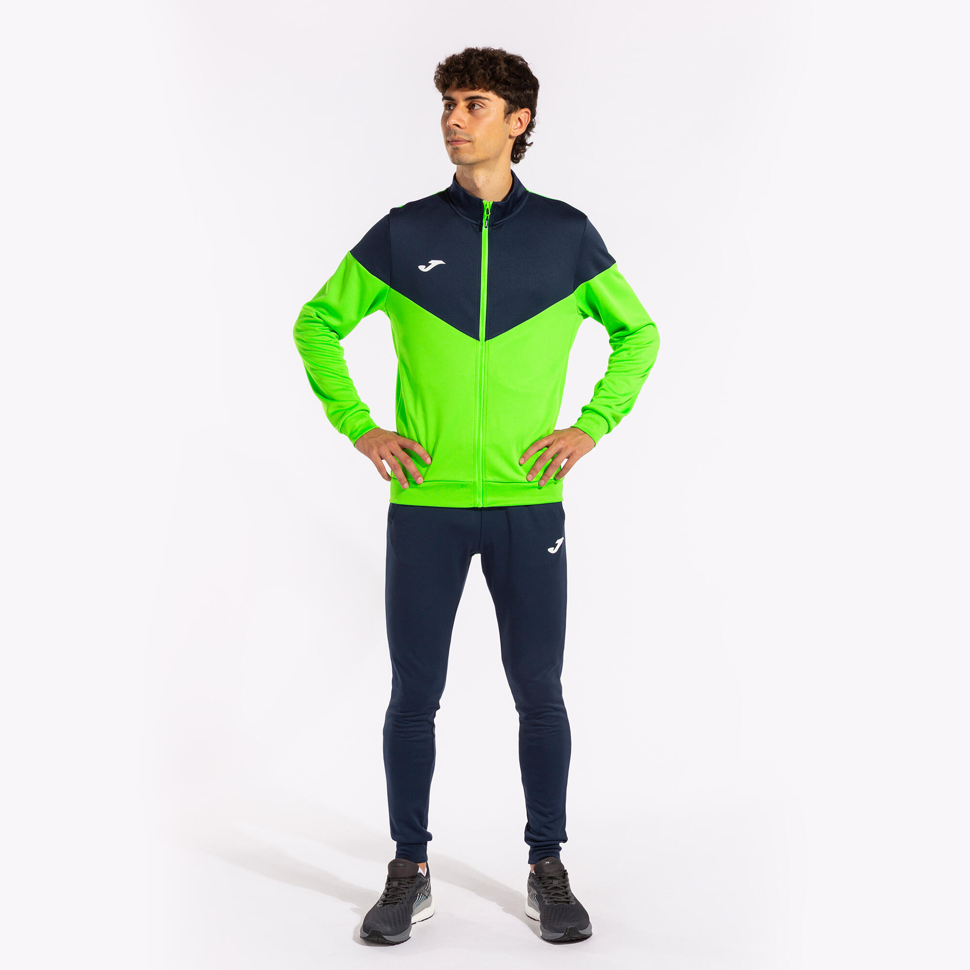 Fato De Treino Futebol Homem Joma Oxford Verde Fluor 2/5