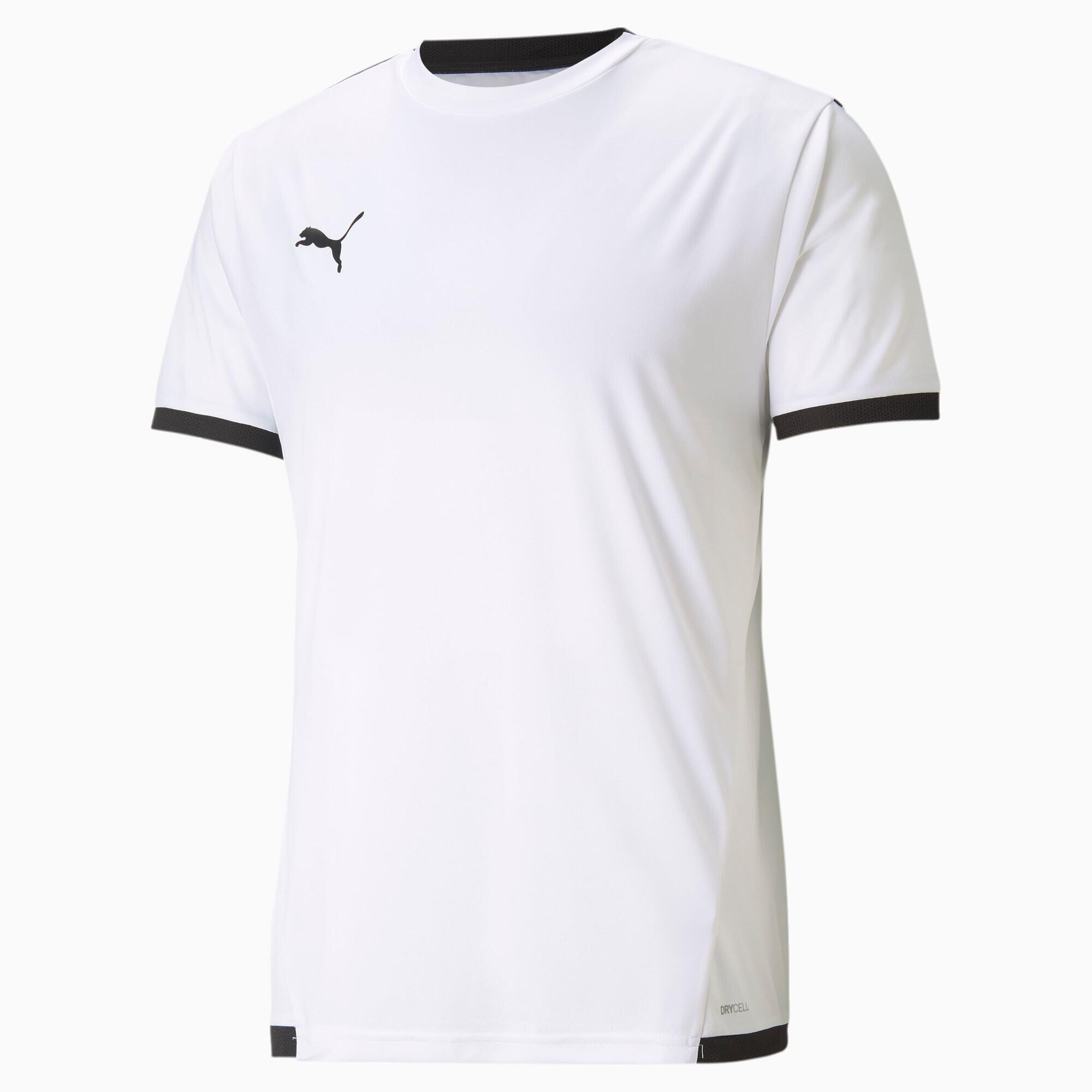 Maglia da calcio teamLIGA da uomo PUMA White Black 3/6