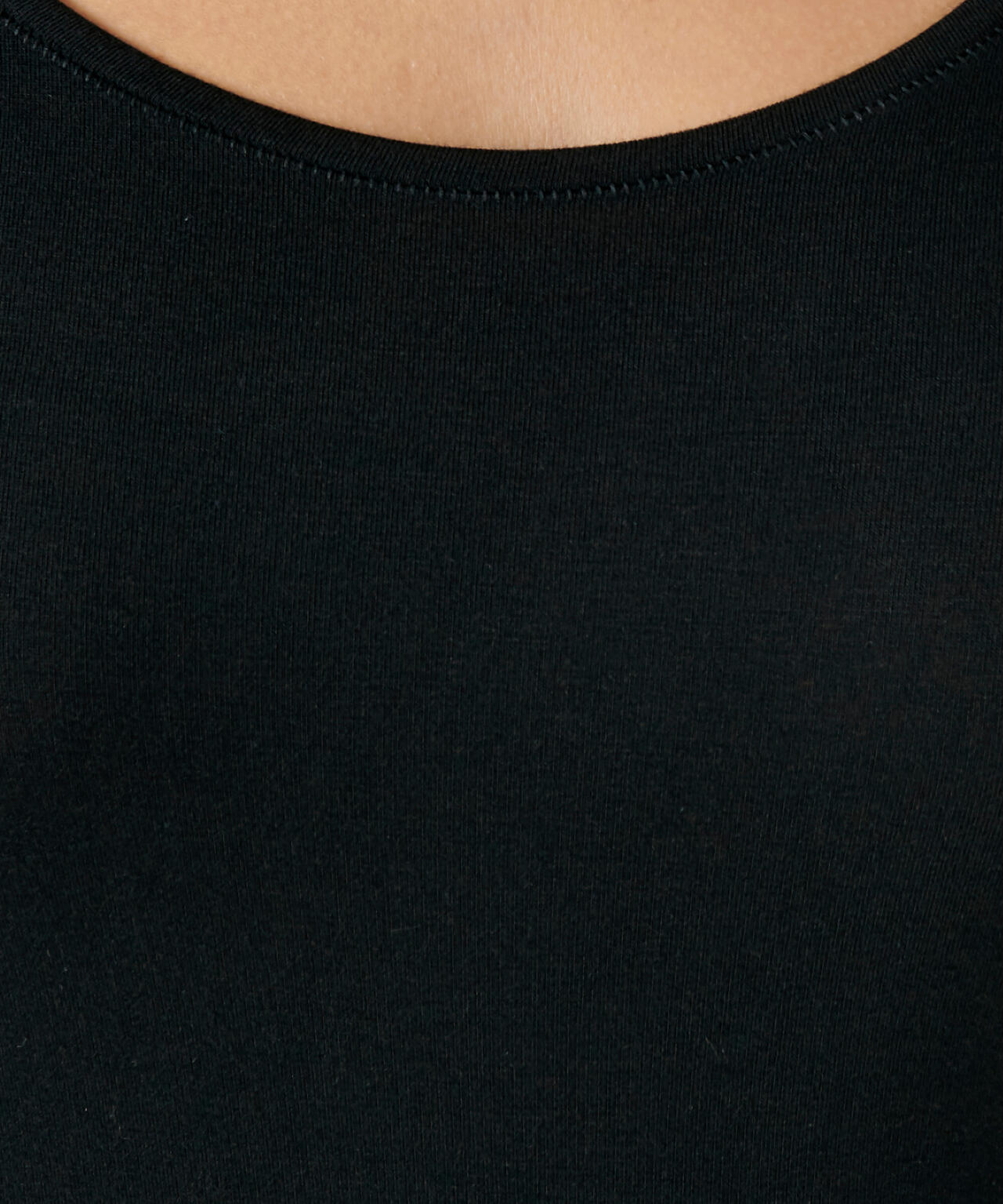 T-shirt manches longues thermique Thermolactyl invisible - Noir 2/4