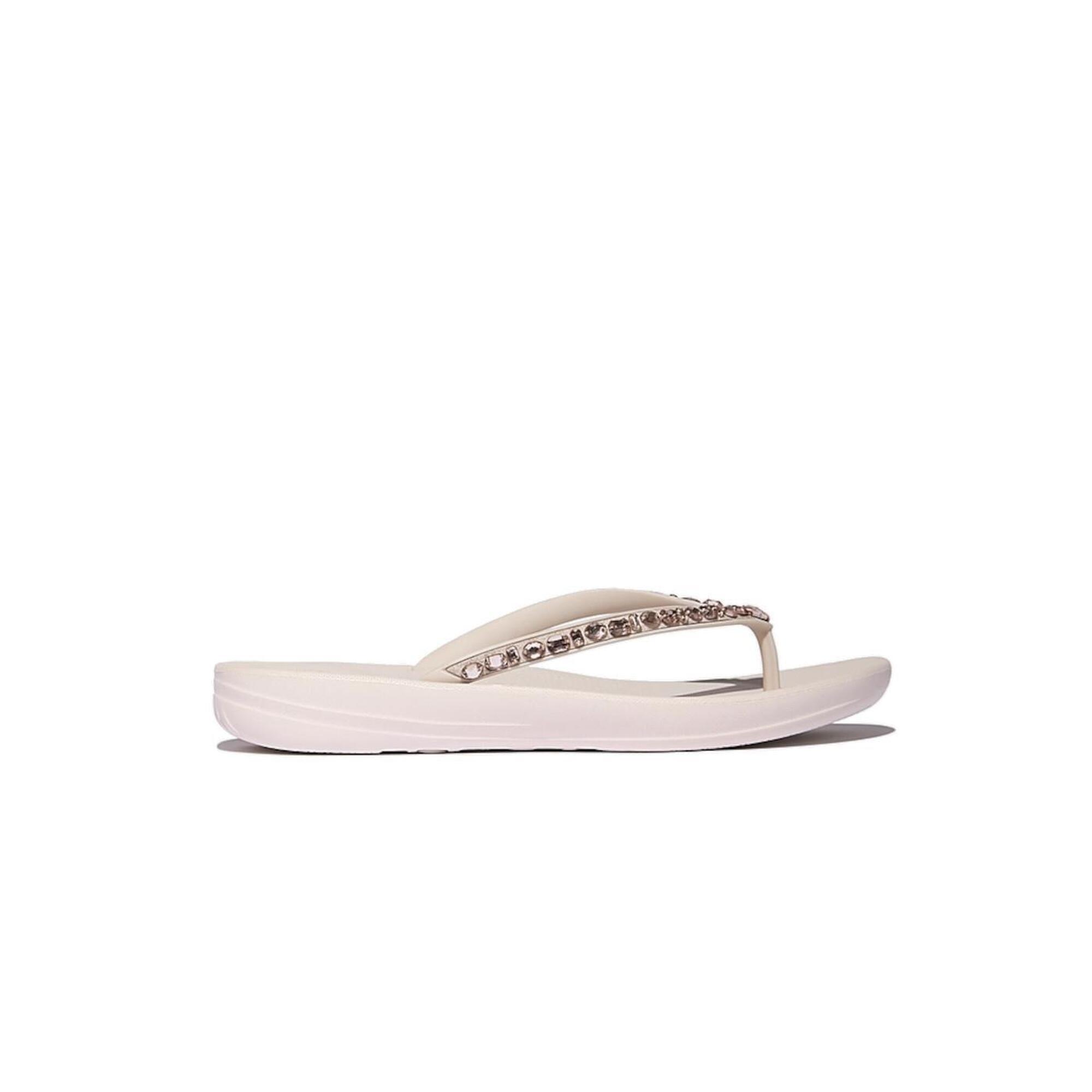 Flip Flop - Sandales Pour Femme Fitflop Multicrystal Ergonomiques Rose - Chaussures De Sport - Rose - 40 - Decathlon
