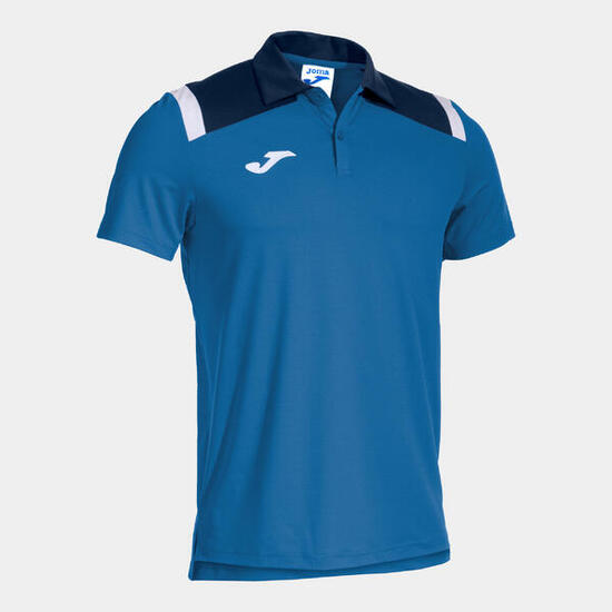 Polo Manches Courtes Football Homme Joma Toledo Bleu Roi