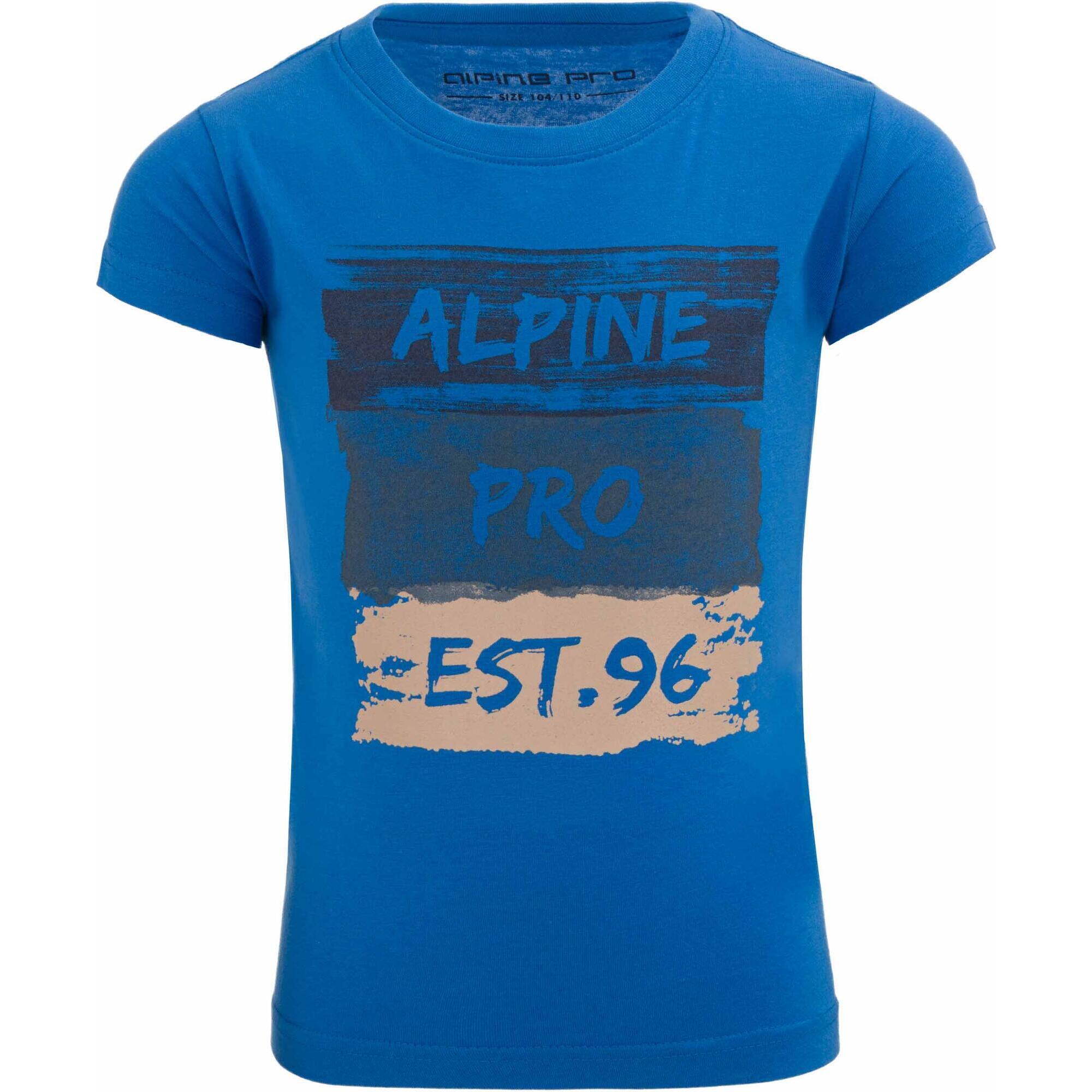 Stylowy T-shirt dla dzieci Alpine Pro Lado 104-110 - Oddychający i ekologiczny