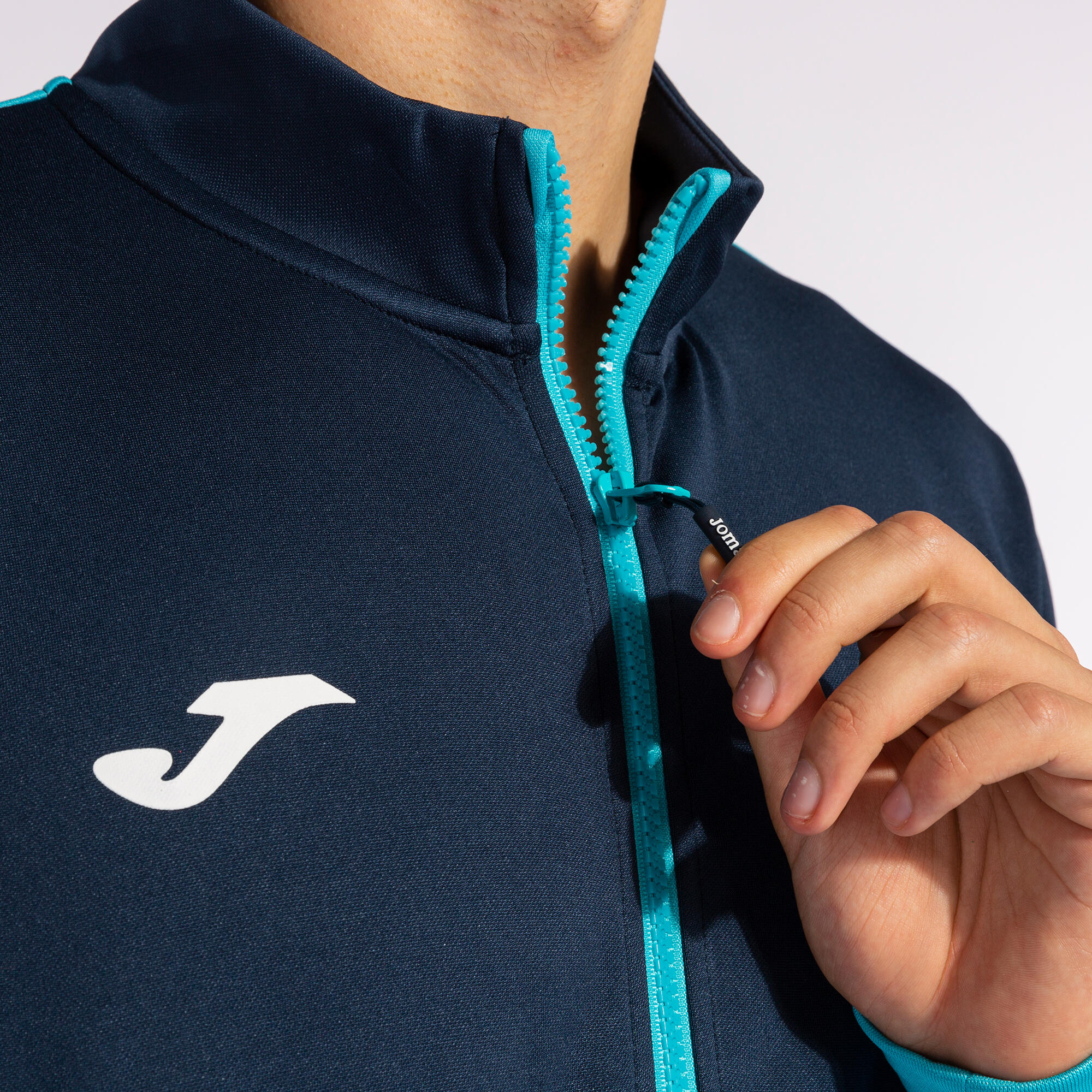 Fato De Treino Futebol Criança Joma Oxford Azul-Turquesa Fluor 4/5