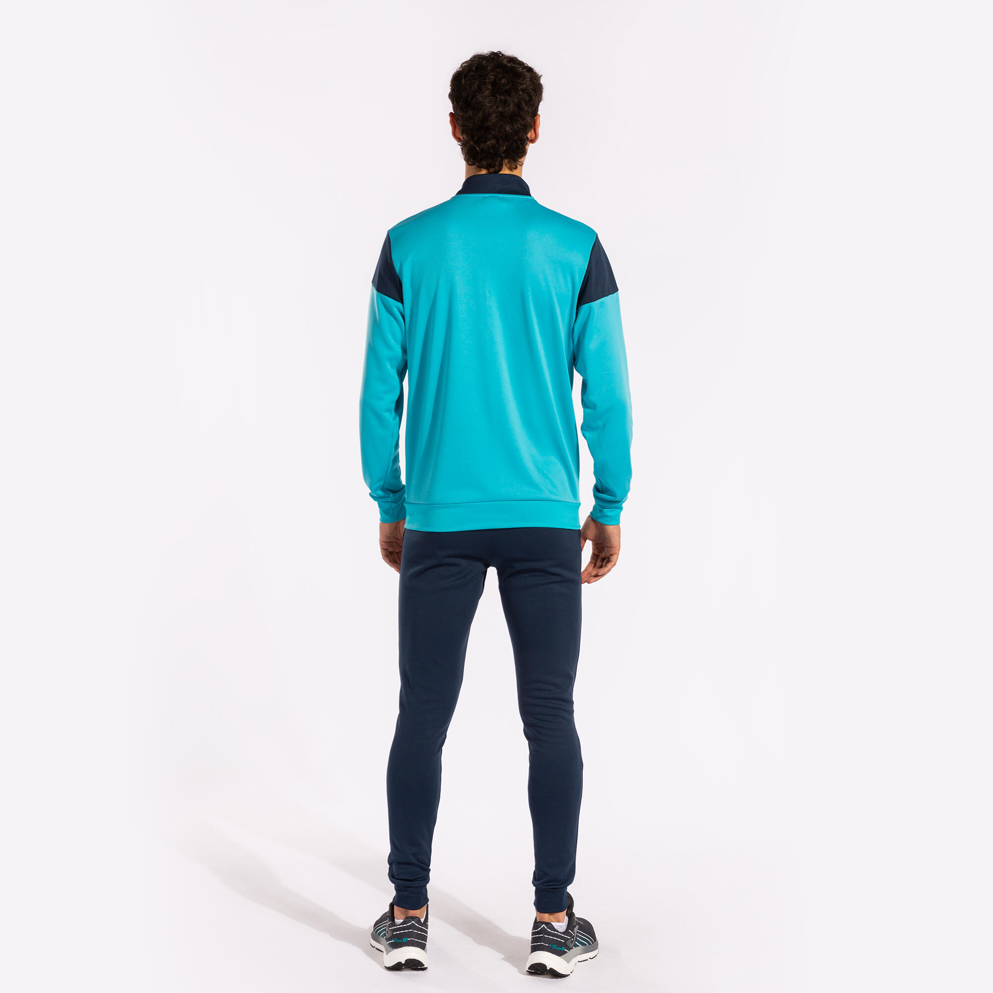 Fato De Treino Futebol Criança Joma Oxford Azul-Turquesa Fluor 3/5
