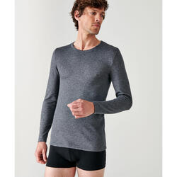T-shirt Thermolactyl manches longues, double face - Gris