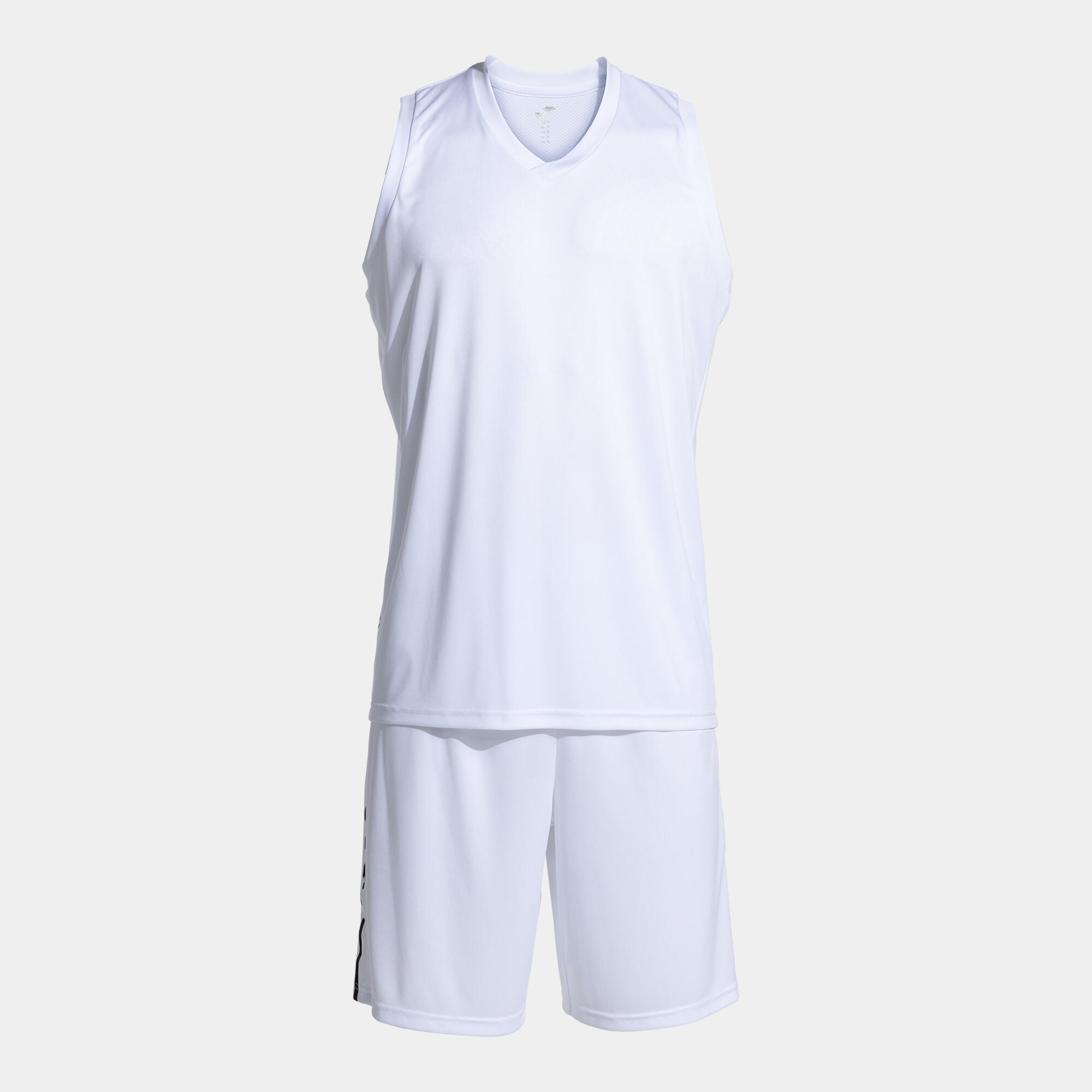 Conjunto Basquetebol Homem Joma Olimpiada basket Branco 4/4