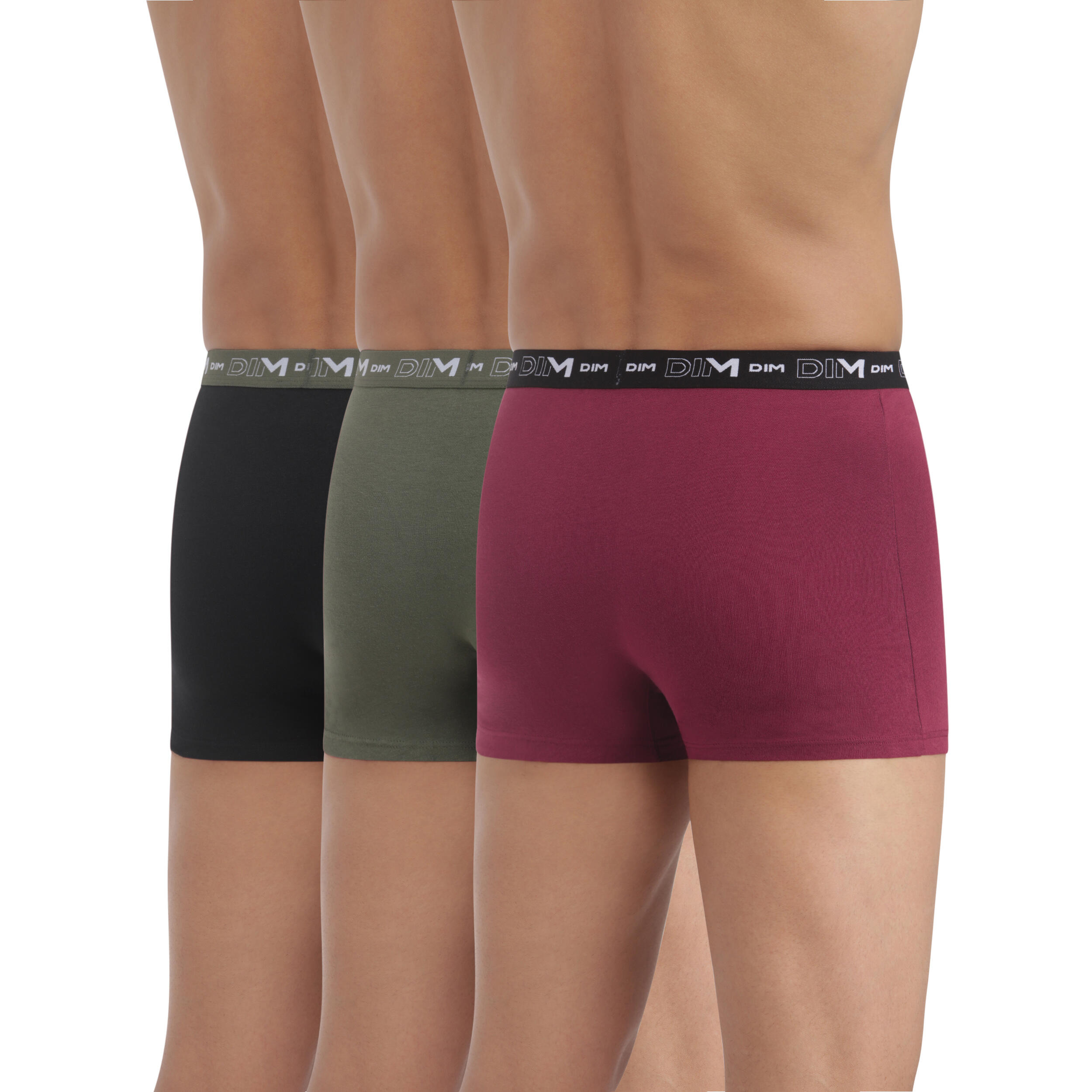 Cuecas Boxer DIM Pack de 3 2/4