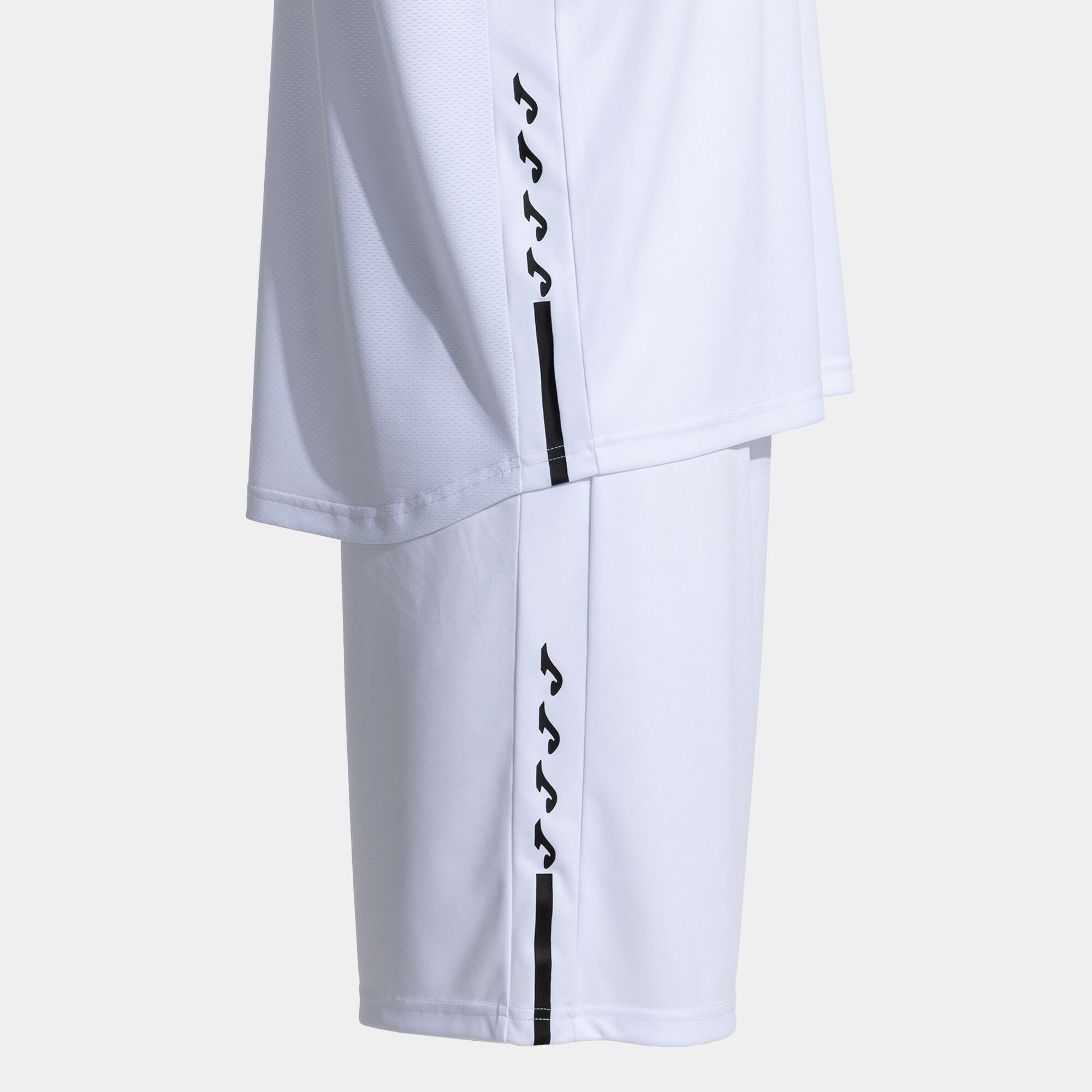 Conjunto Basquetebol Homem Joma Olimpiada basket Branco 3/4