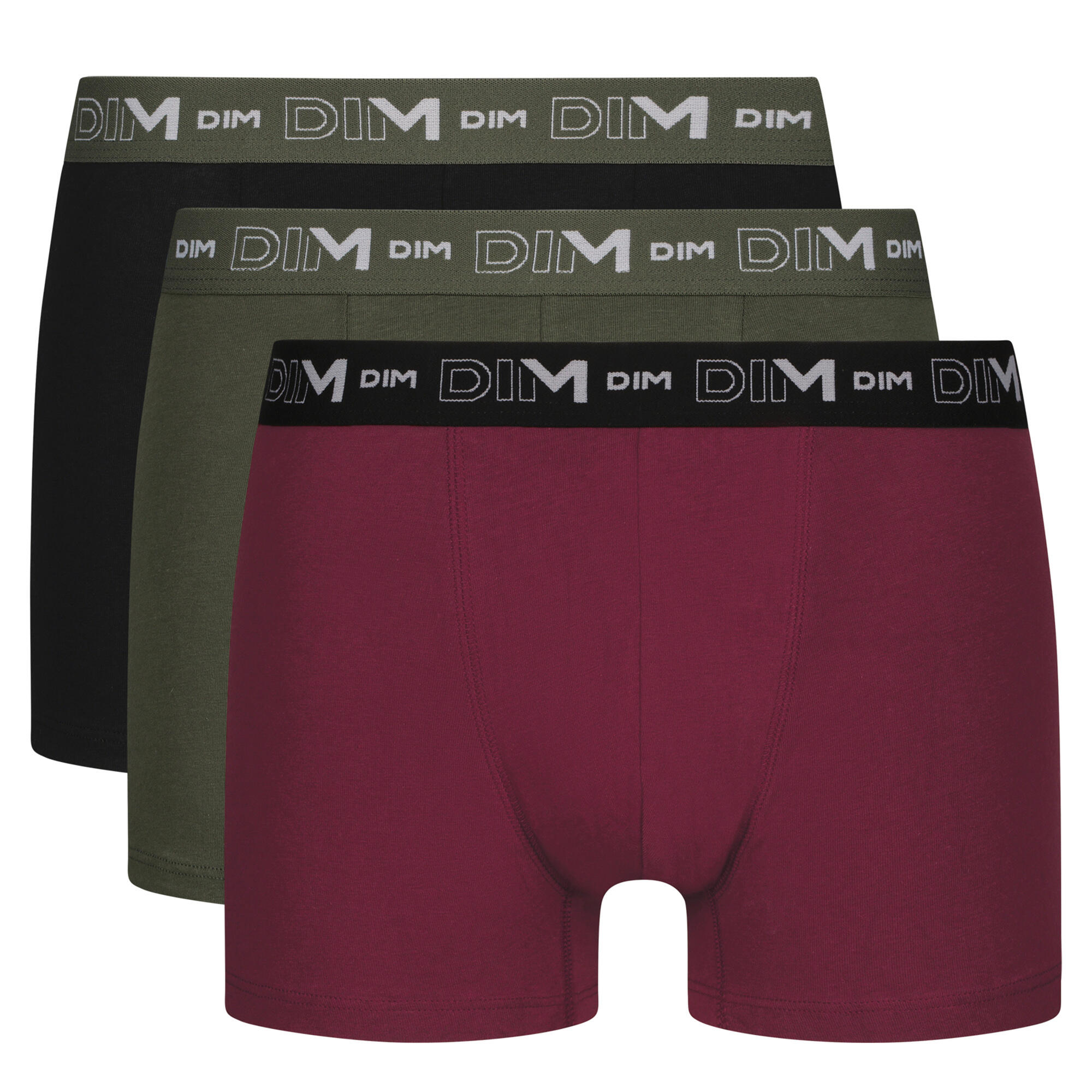 Cuecas Boxer DIM Pack de 3 4/4