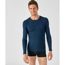 T-shirt manches longues Thermolactyl Sensitive - Bleu