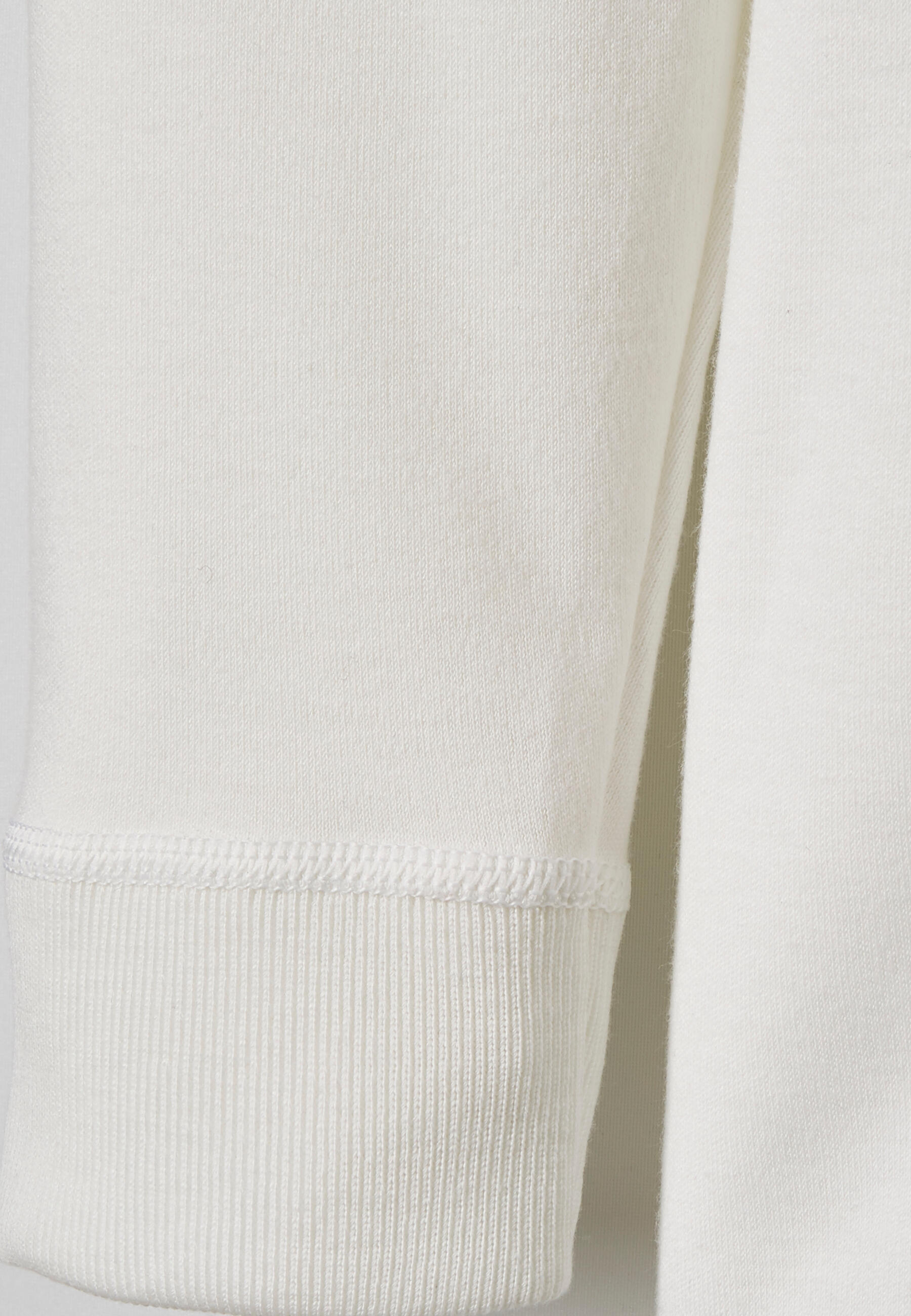 Tee-shirt avec plastron, manches longues - Blanc 3/3