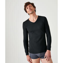 T-shirt Thermolactyl manches longues maille interlock - Bleu