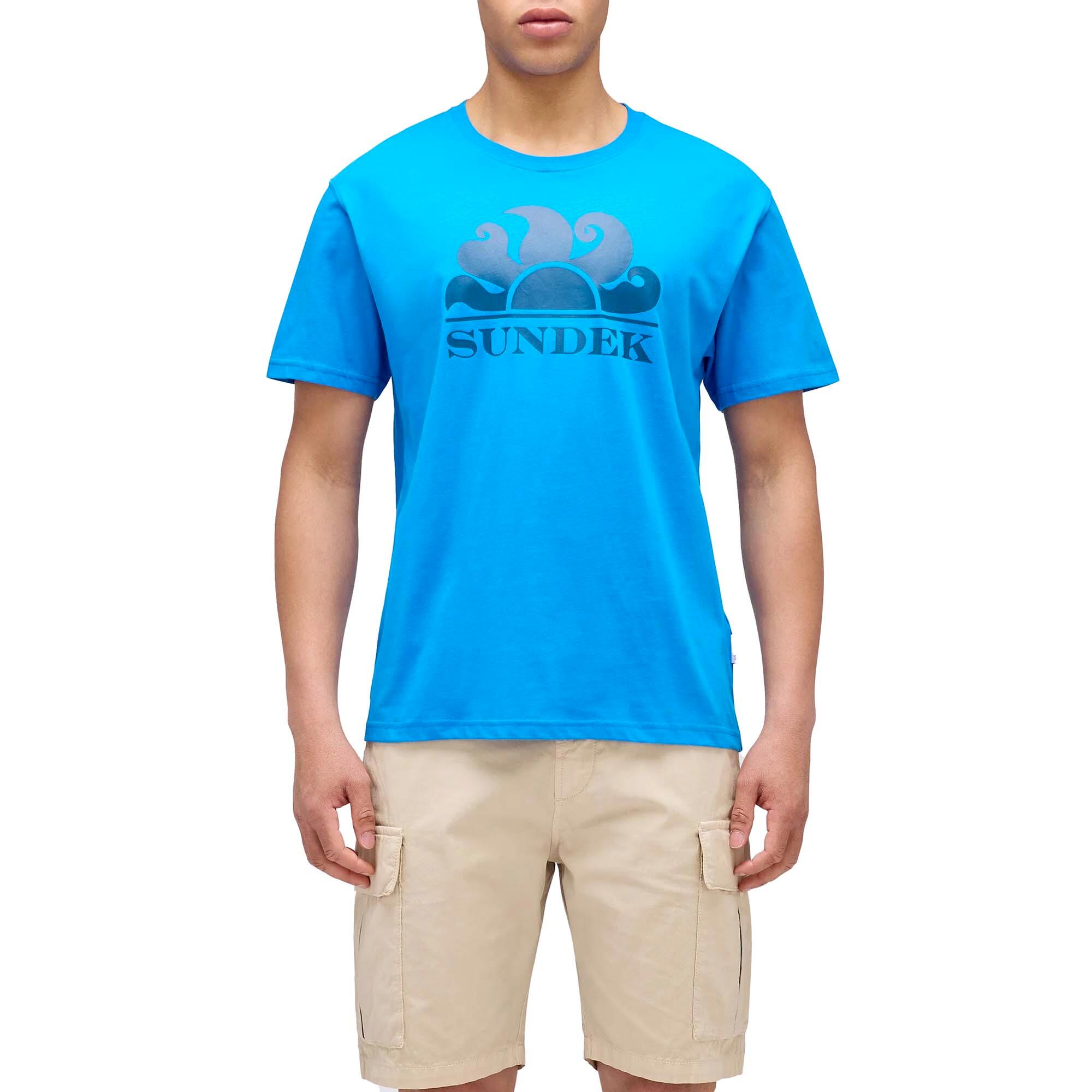 Sundek - Nouveau Maillot De Bain Sundek Avec Logo Simeon Adulte - T-shirt Manches Courtes - Bleu - 2xl. - Decathlon