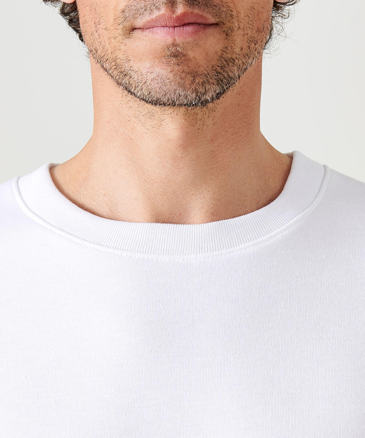 T-shirt thermique Thermolactyl manches longues, molleton gratté - Blanc 4/4