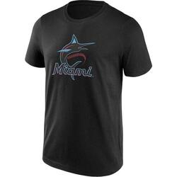 T-Shirt MLB Miami Marlins New Era Noir