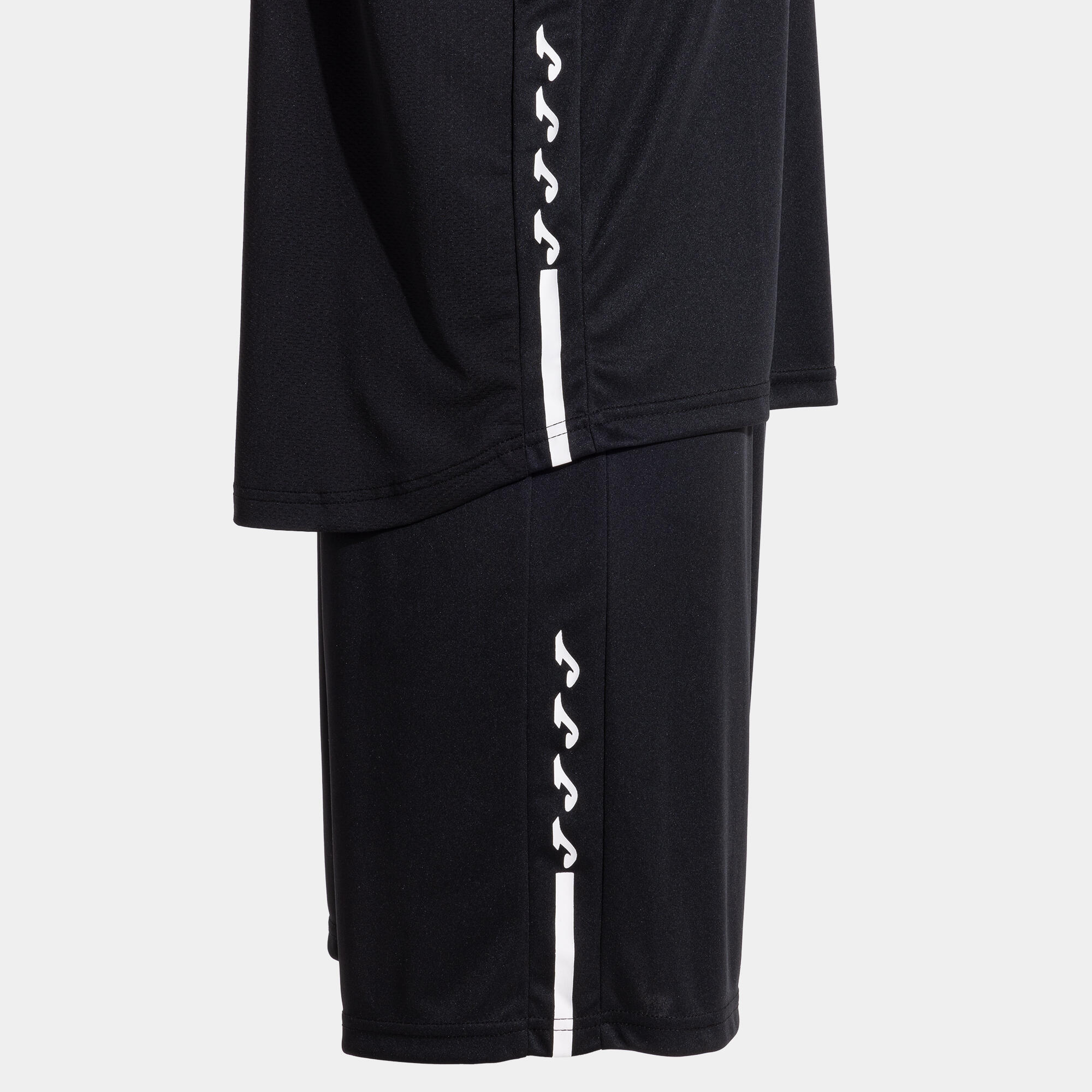 Conjunto Basquetebol Homem Joma Olimpiada basket Preto 3/4