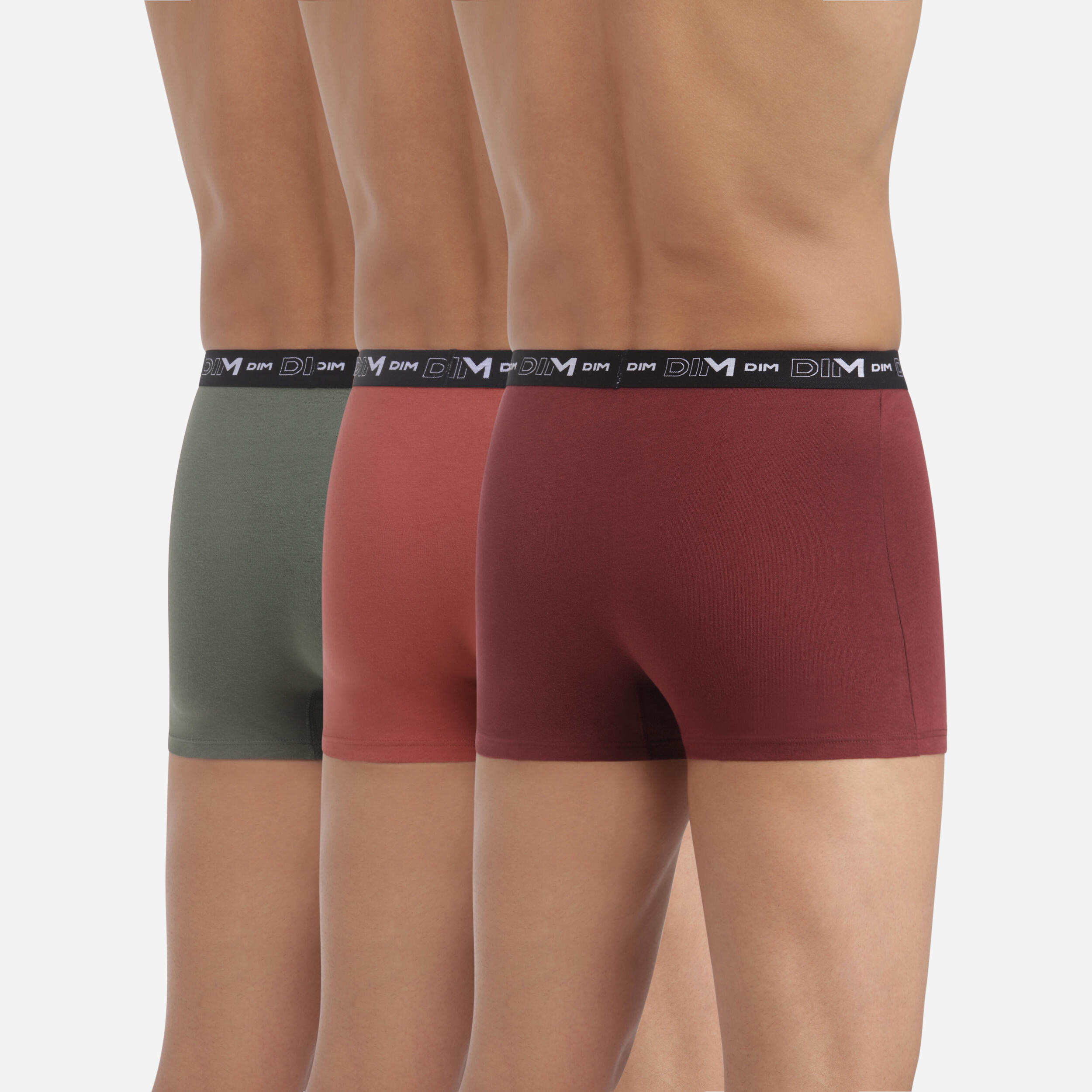 Lot de 3 Boxers Homme Coton Strech 2/4