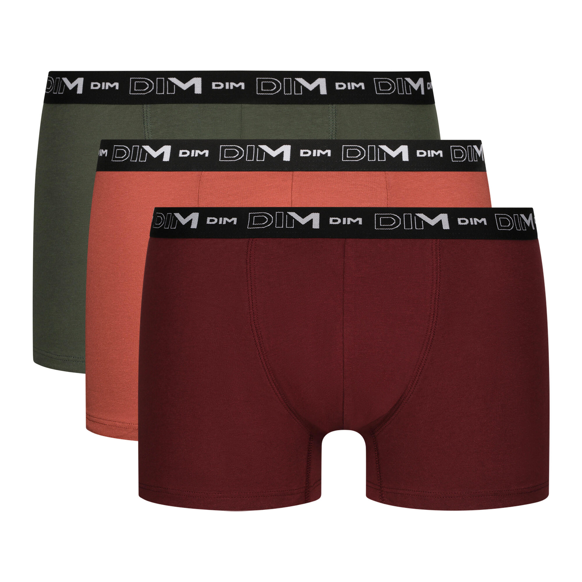 Lot de 3 Boxers Homme Coton Strech 4/4