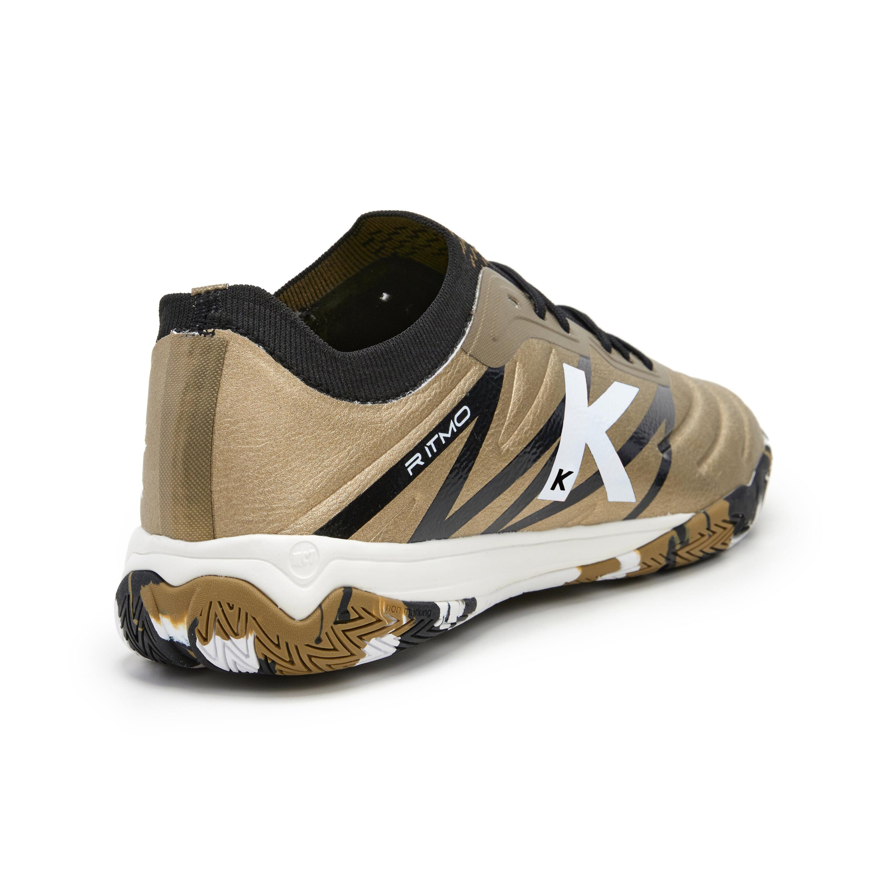 Kelme Zapatillas De Fútbol Sala Ritmo Oro Unisex 3/7