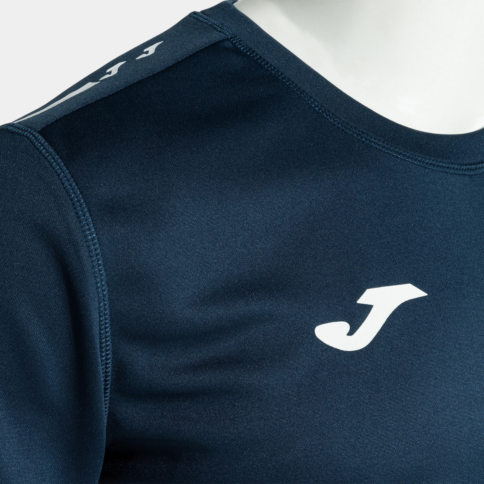 T-Shirt Manga Curta Râguebi Homem Joma Olimpiada rugby Azul Marinho 3/4
