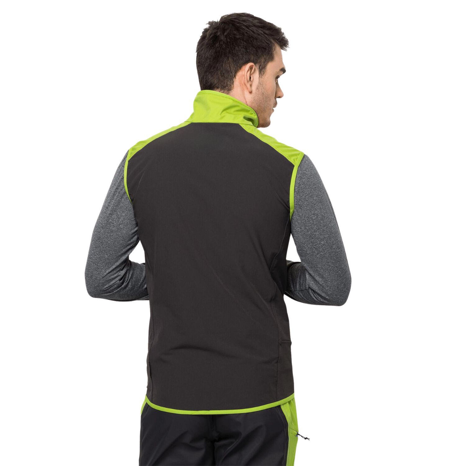 Gilet de randonnée homme Jack Wolfskin Alpspitze softshell 3/4