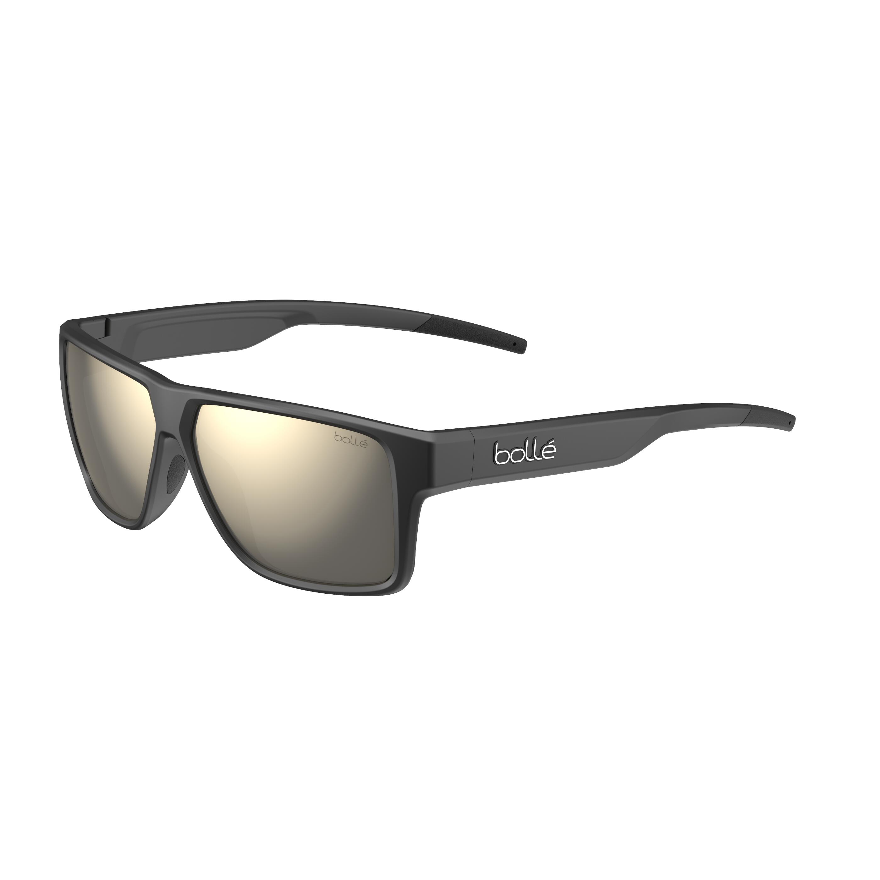 Bollé - Lunettes De Soleil Temper Black Matte - Tns Gold - Lunettes De Soleil - Noir - Taille Unique - Decathlon