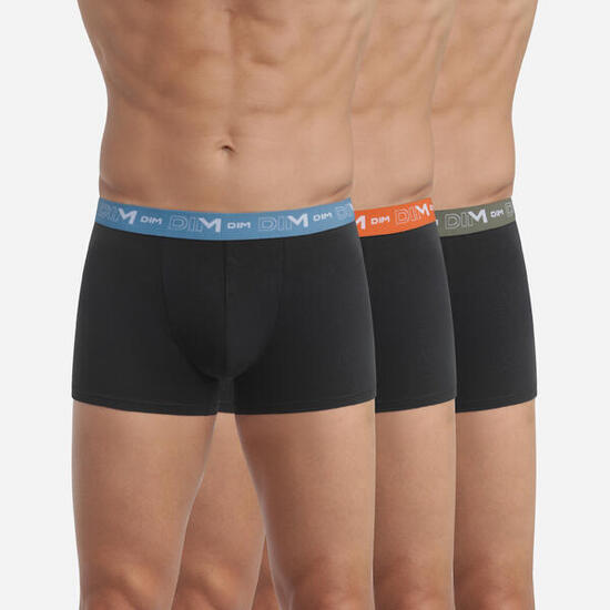 Lot de 3 Boxers Homme Coton Strech
