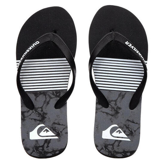 Chanclas de playa Quiksilver Java Smocked Wave para hombre