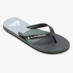 Tongs de plage Quiksilver Molokai Stripe pour hommes