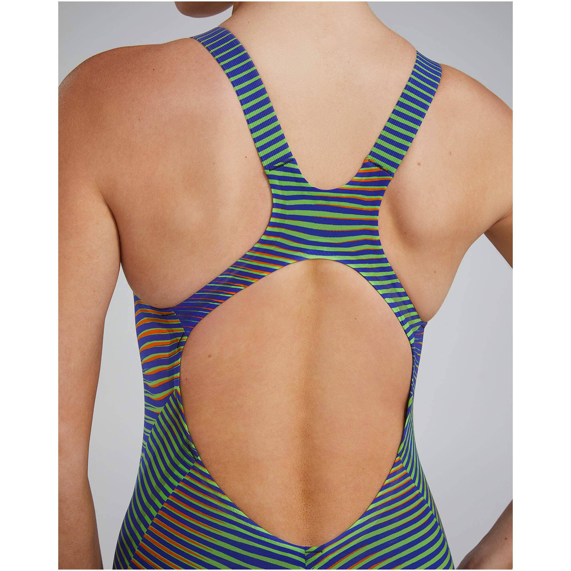 TYR Avictor 2.0 Luminis Open Back Kneesuit Electric Lime/Fluo