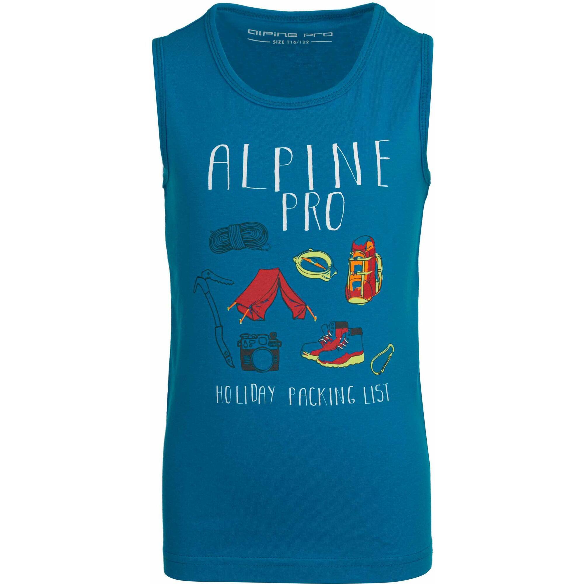 T-shirt dla dzieci Alpine Pro Onoolo 104-110 - Oddychający i Ekologiczny