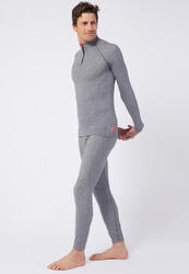 Sous vêtement thermique Doux Col zip Homme-THERMOLACTYL COMFORT 4 Intense