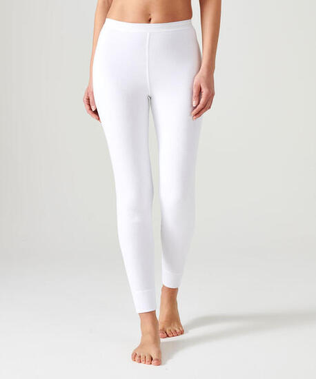 Caleçon thermique Thermolactyl, molleton gratté - Blanc