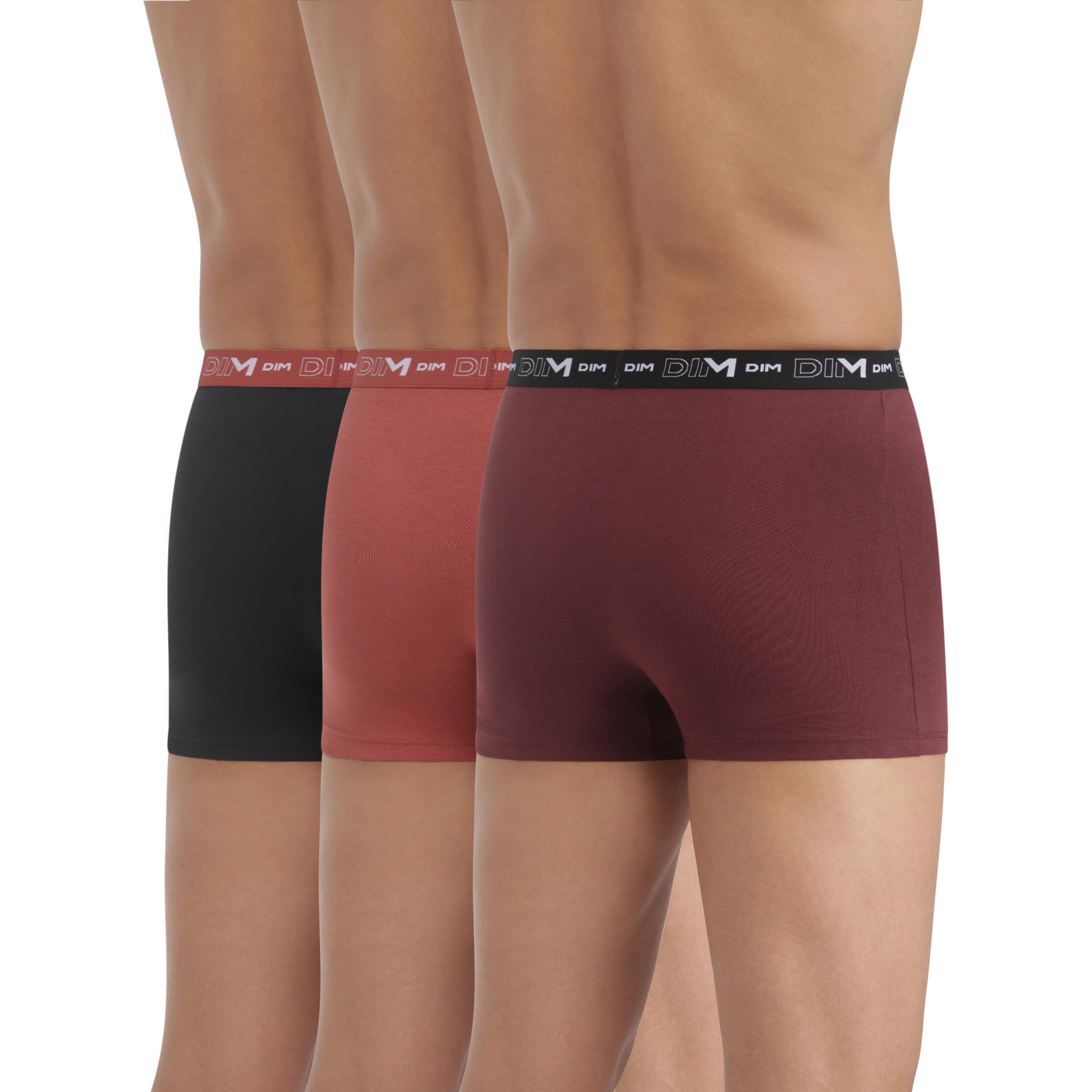 Cuecas Boxer DIM Pack de 3 2/4