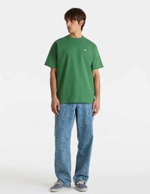 Camiseta para Hombre Vans Left chest ii loose Verde