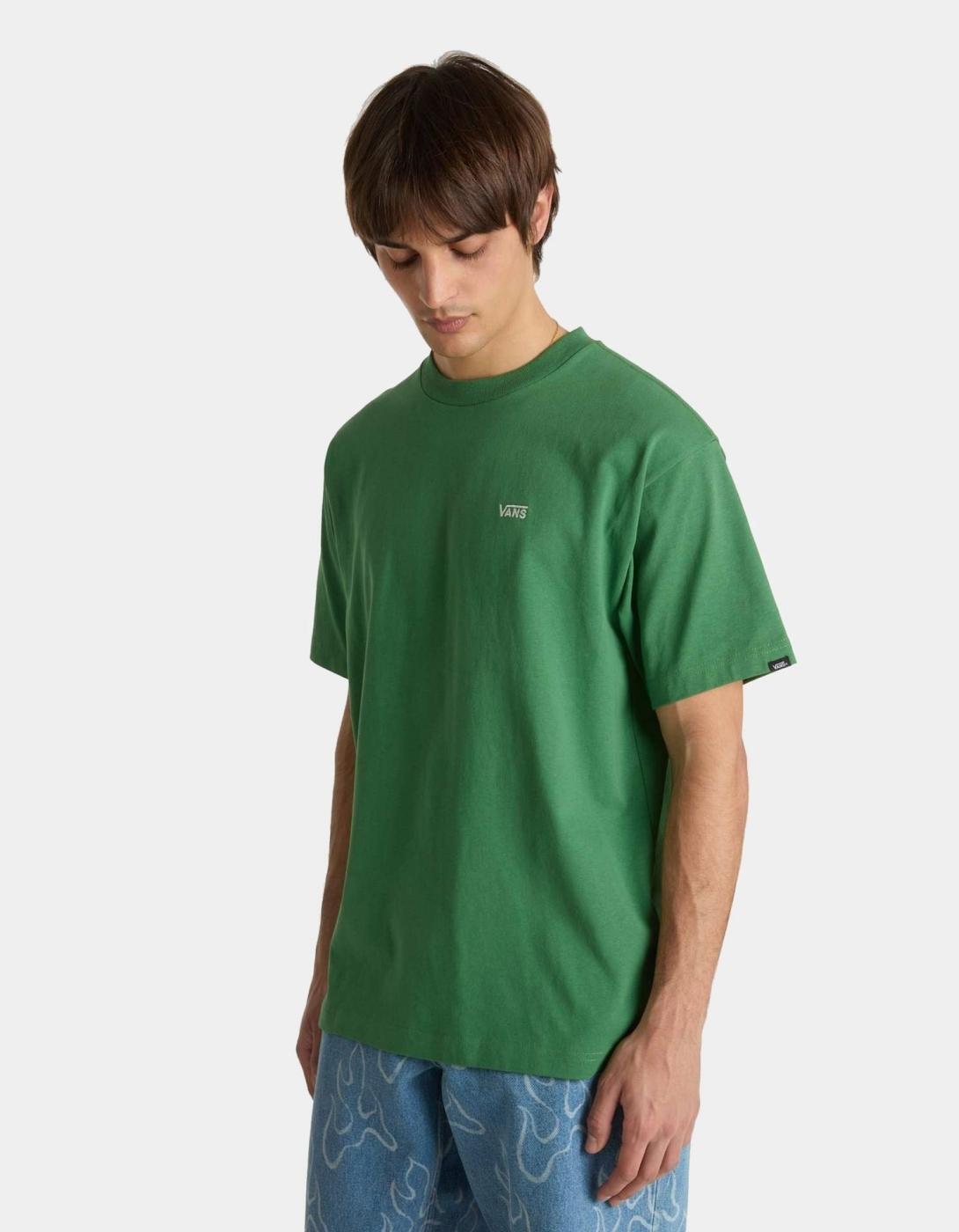 Camiseta para Hombre Vans Left chest ii loose Verde 4/6