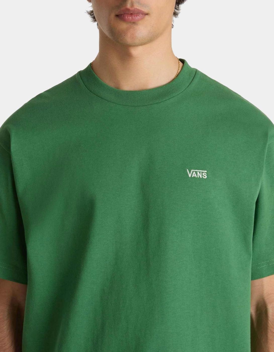 Camiseta para Hombre Vans Left chest ii loose Verde 6/6