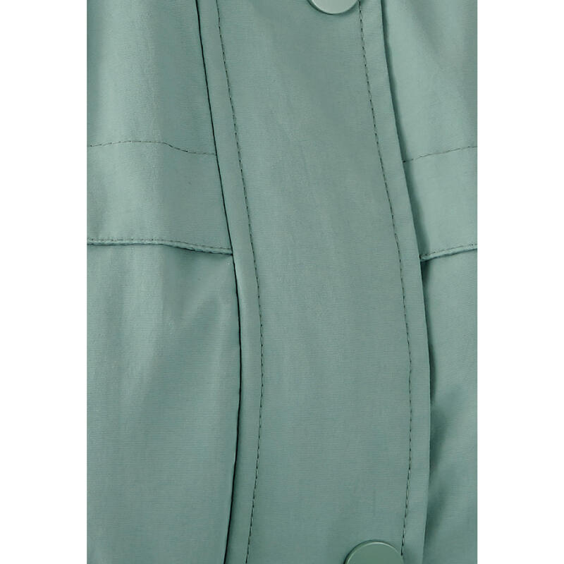 Parka de détente légère - Vert Bleuté - Capuche - Manches longues