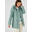 Parka de détente légère - Vert Bleuté - Capuche - Manches longues