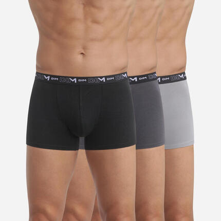 Lot de 3 Boxer DIM Coton Stretch