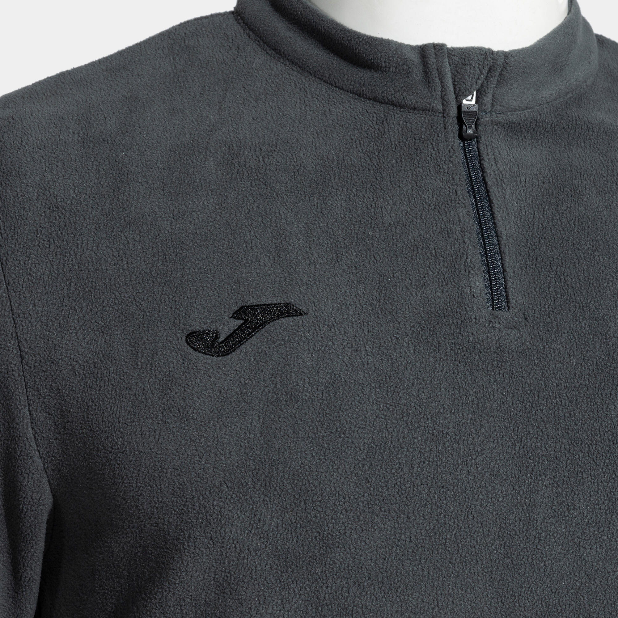 Casaco Polar Futebol Criança Joma Cervino II Antracite 3/4