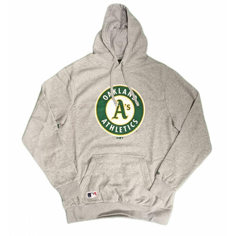 Sweat à capuche MLB Oakland Athletics New Era gris 3/3