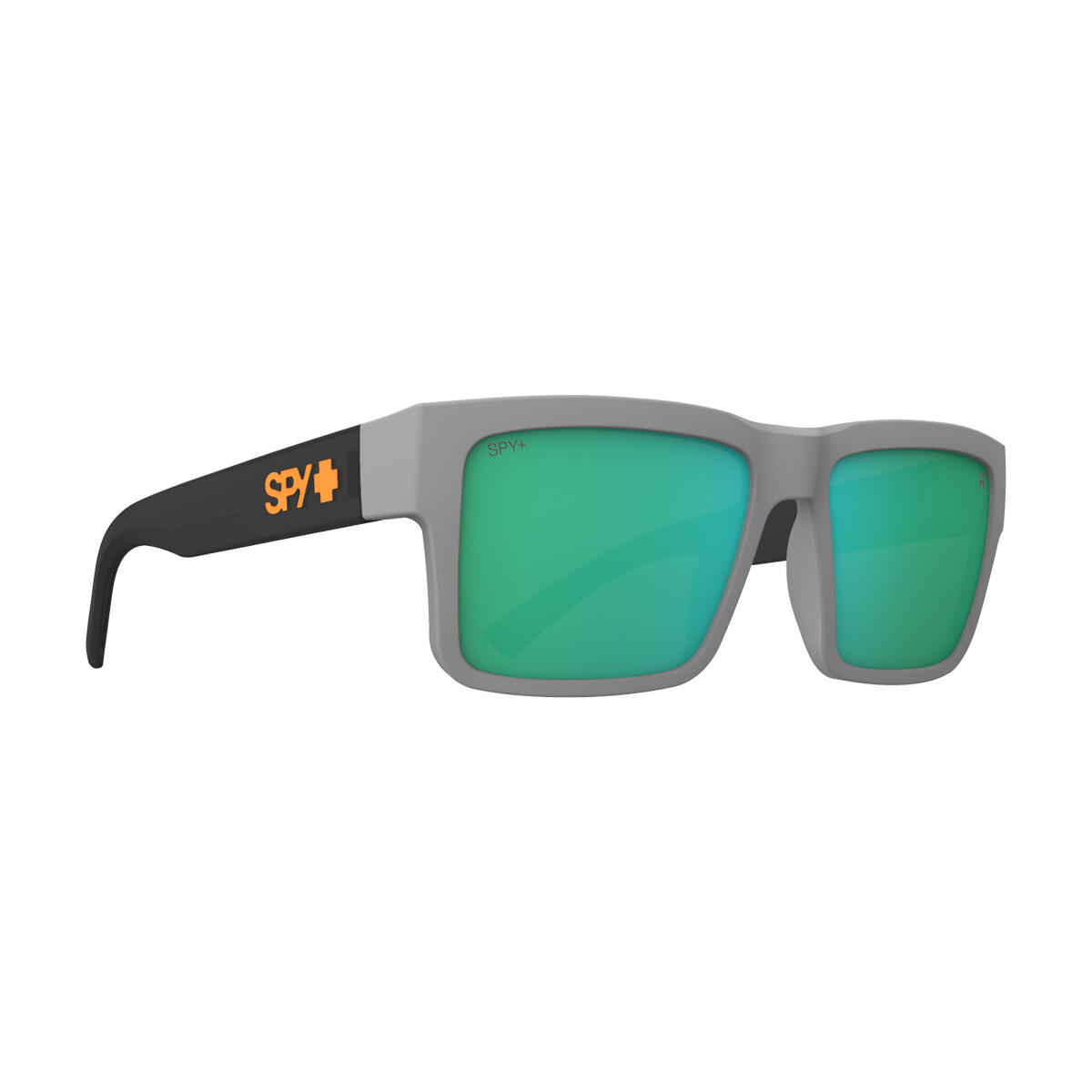 Spy - Montana Matte Gray Translucent Black - Happy Bronze Light Green Mirror - Lunettes De Soleil - Gris - Taille Unique - Decathlon