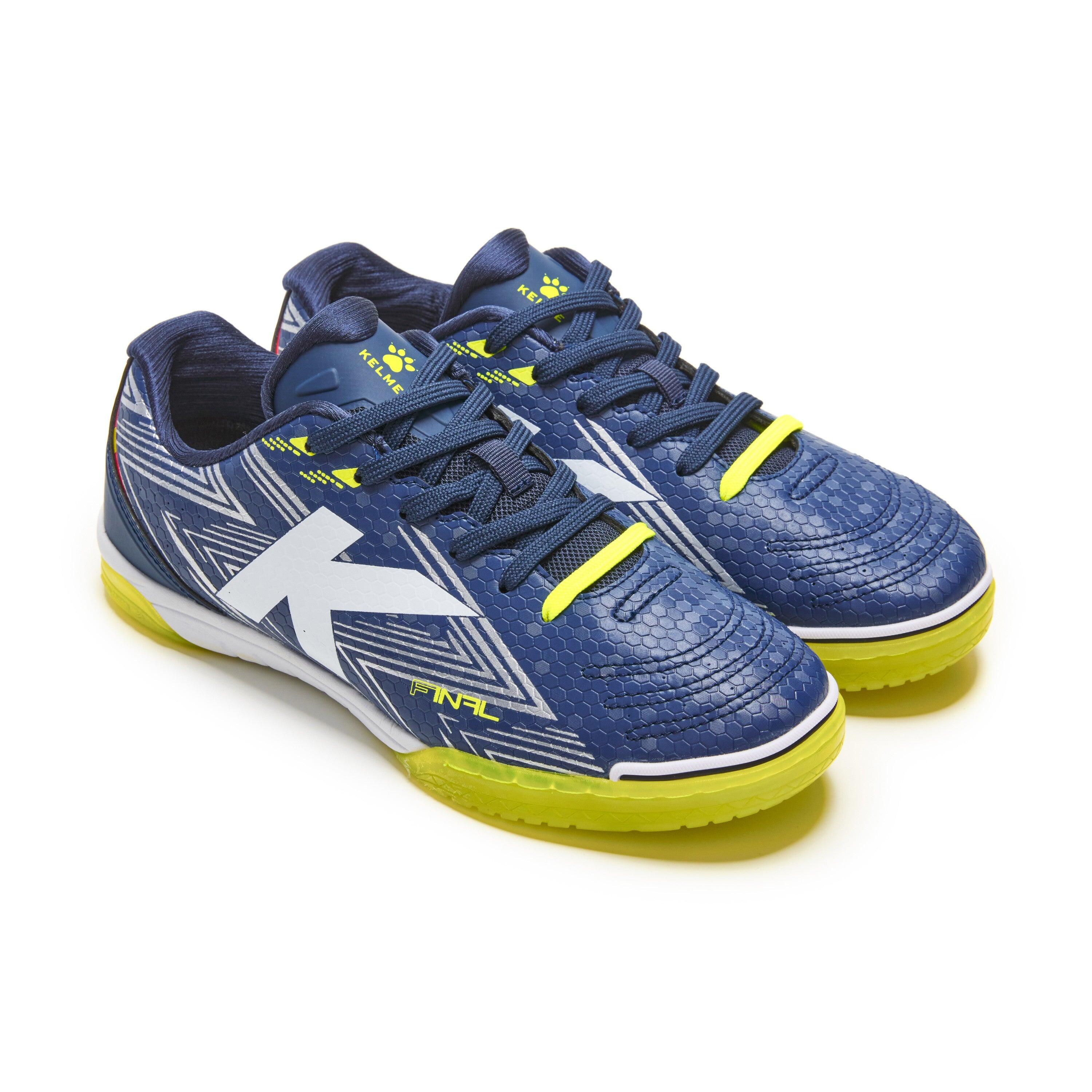 Kelme Zapatillas De Fútbol Sala Final Indoor Azul Unisex 5/6