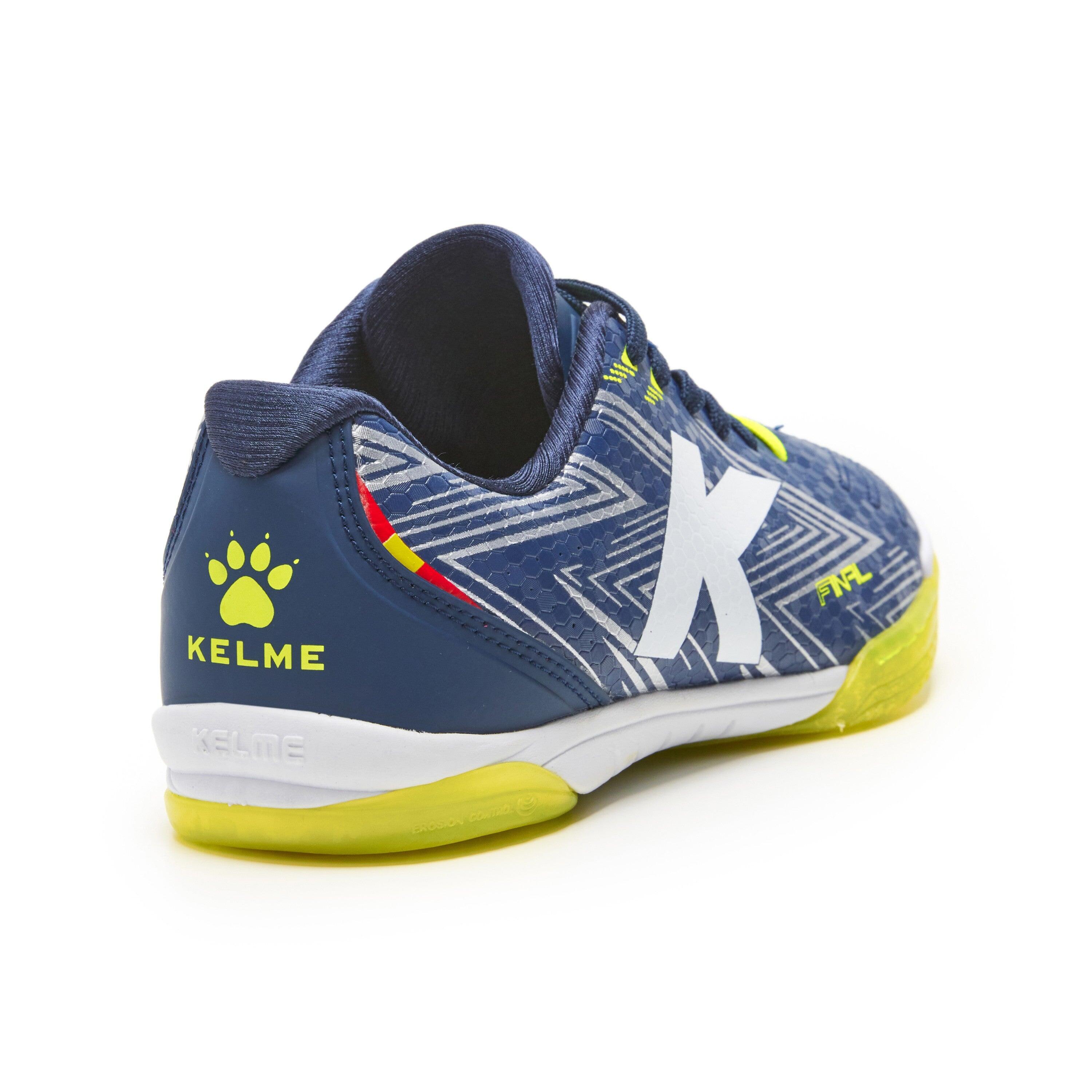 Kelme Zapatillas De Fútbol Sala Final Indoor Azul Unisex 3/6